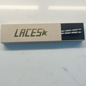 Golden goose reflective laces